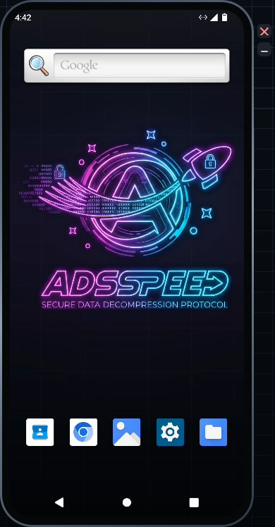 Máy Android thật của Adsspeed